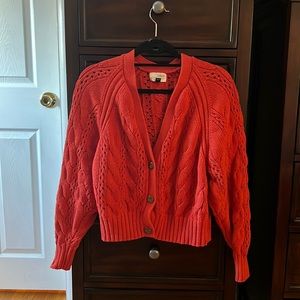 Universal Thread Red Cardigan